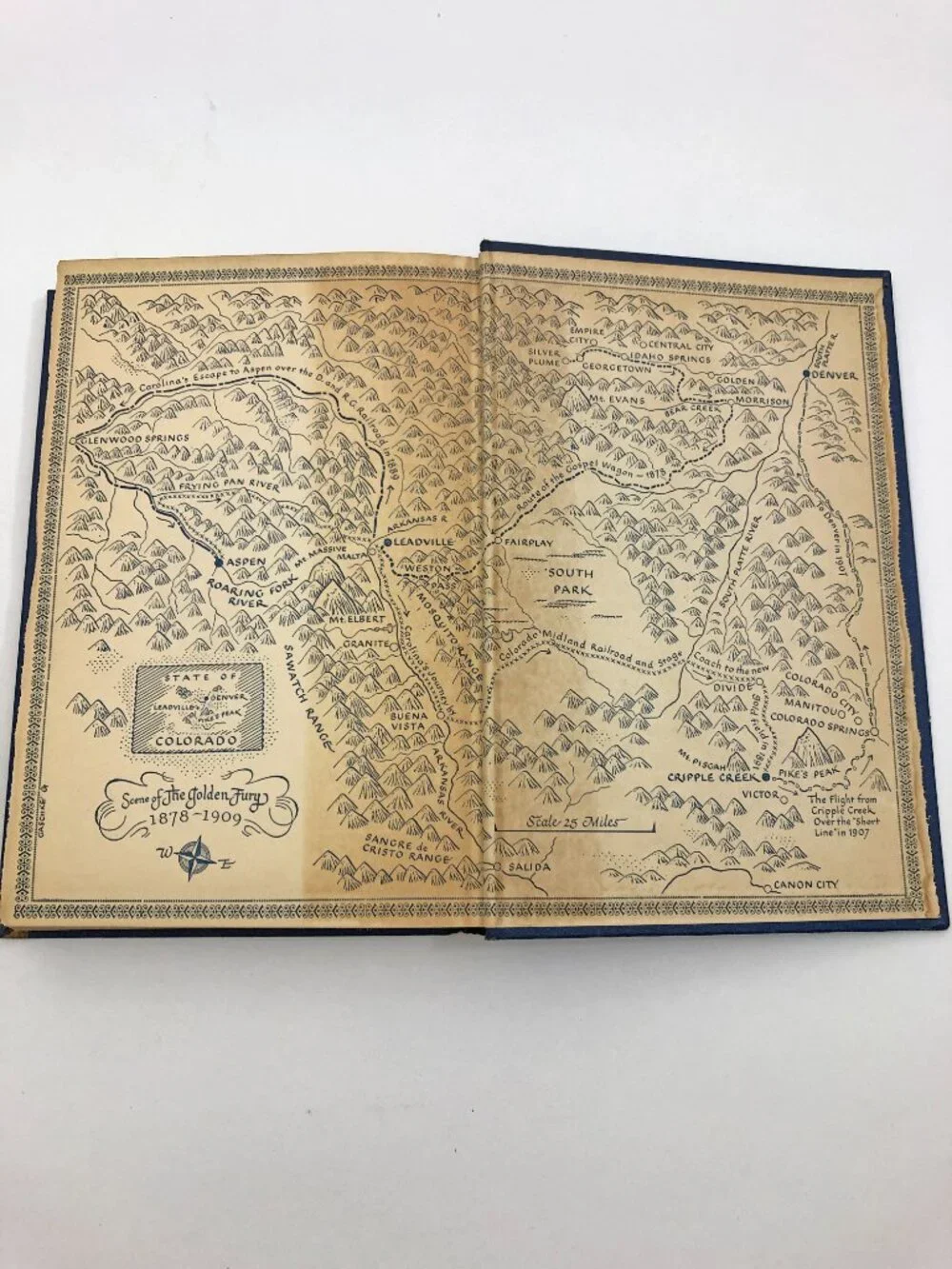 The Golden Fury Marian Castle HC Wm. Morrow & Co. 1949 First Edition